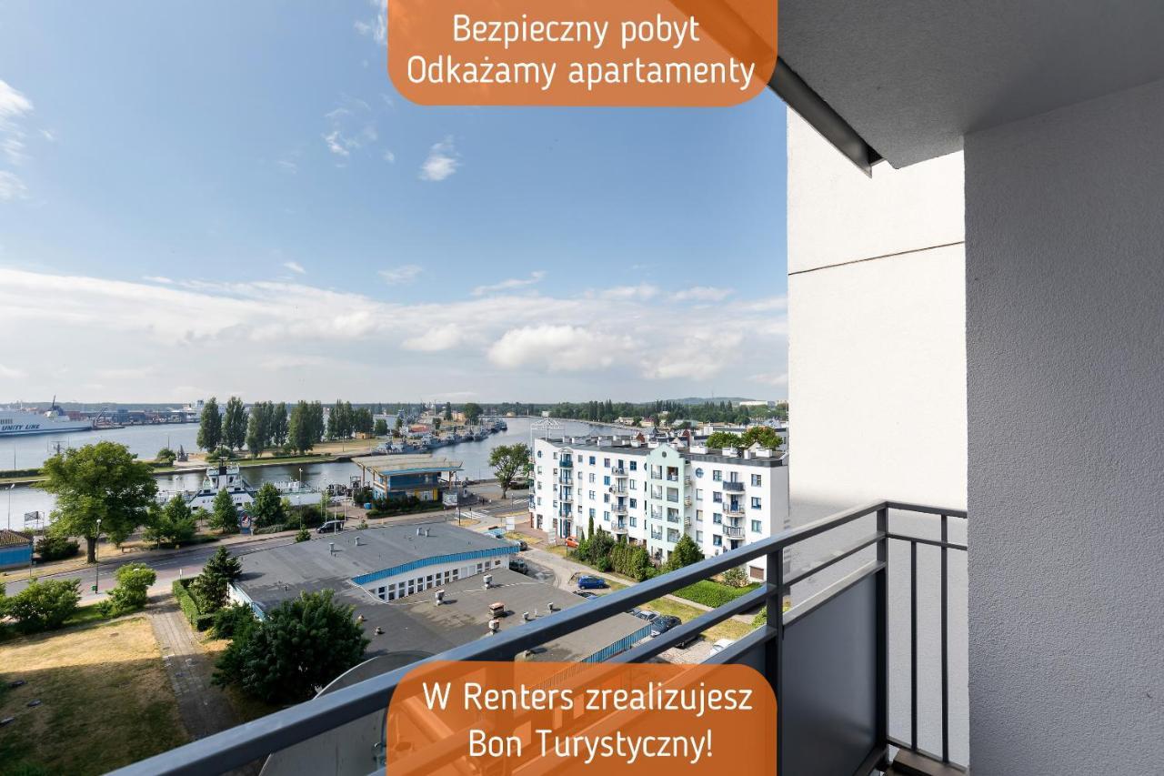 Apartament Z Widokiem Na Port Swinoujscie By Noclegi Renters Exteriör bild