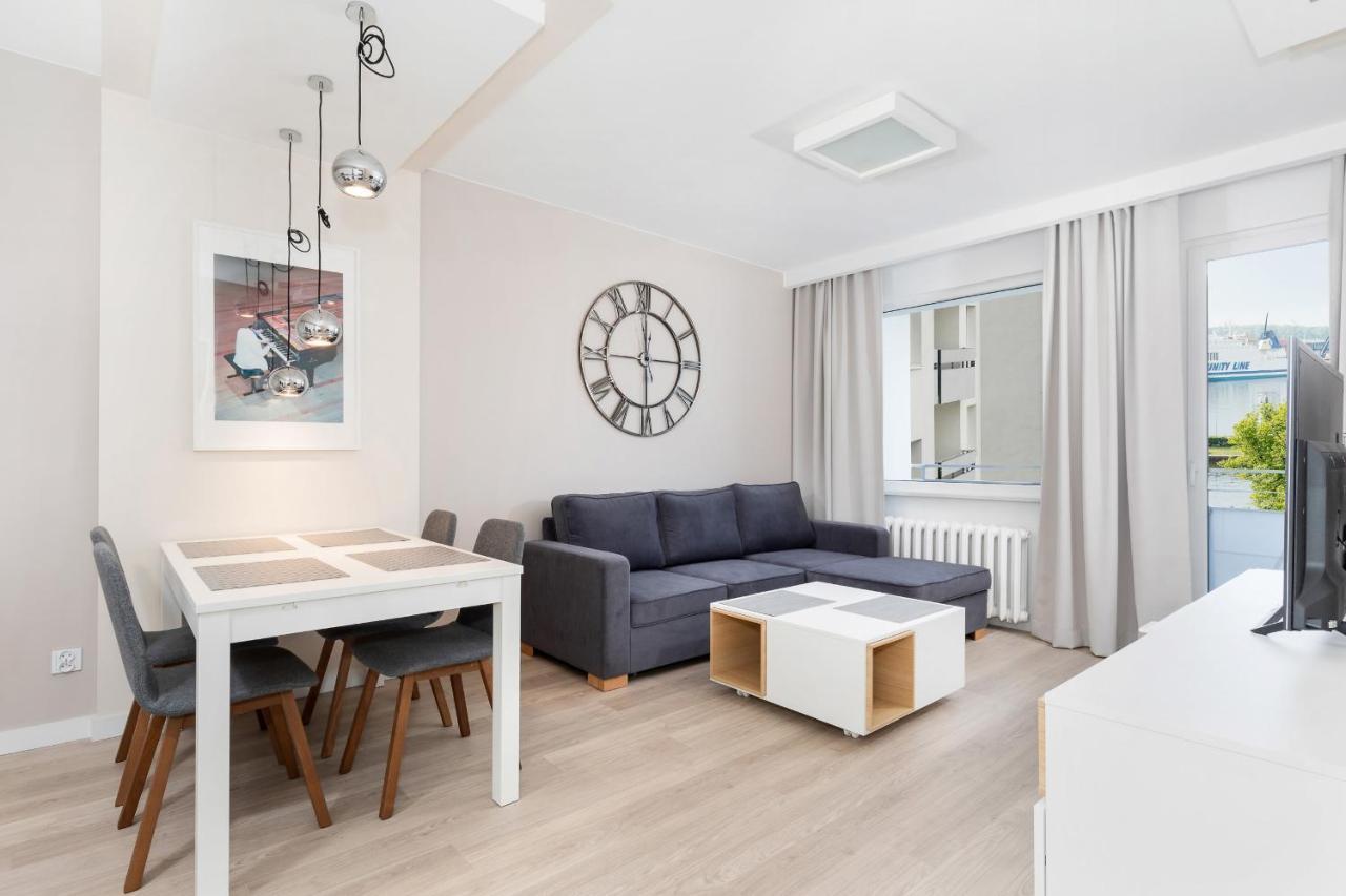 Apartament Z Widokiem Na Port Swinoujscie By Noclegi Renters Exteriör bild